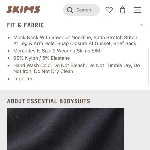 Skims Bodysuit - Picture 6 of 10